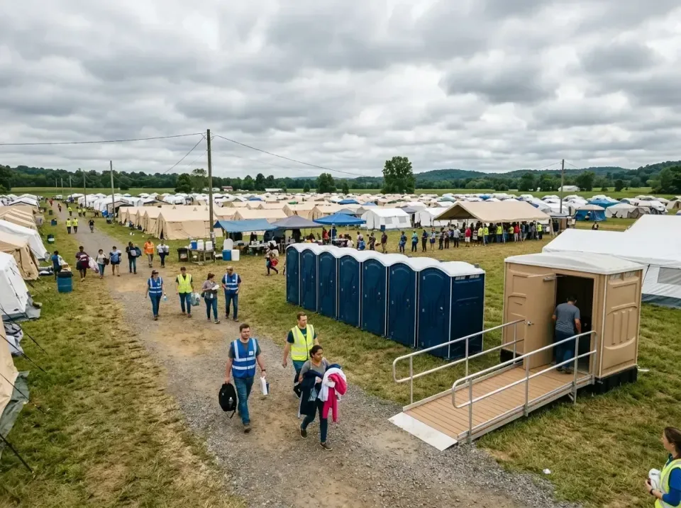 disaster-relief-camp-restrooms-010 — frequently asked questions, Dumpster & Portable Bathrooms Rental in Las Flores, CA